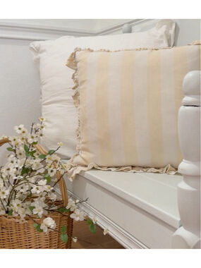 Studio Mcgee Stripe Ruffle Pillows (2)